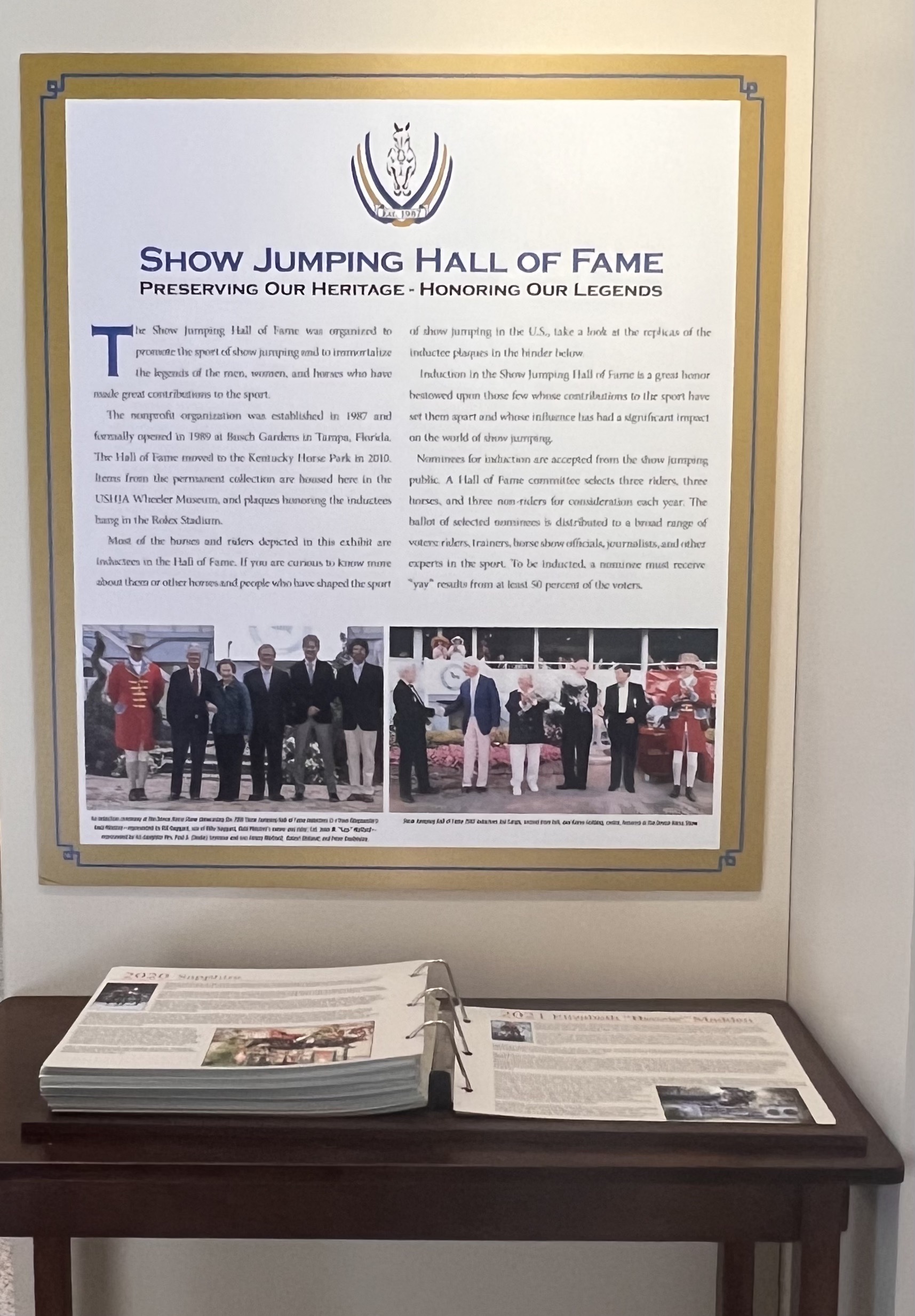 Hall of fame sign and binder.jpeg